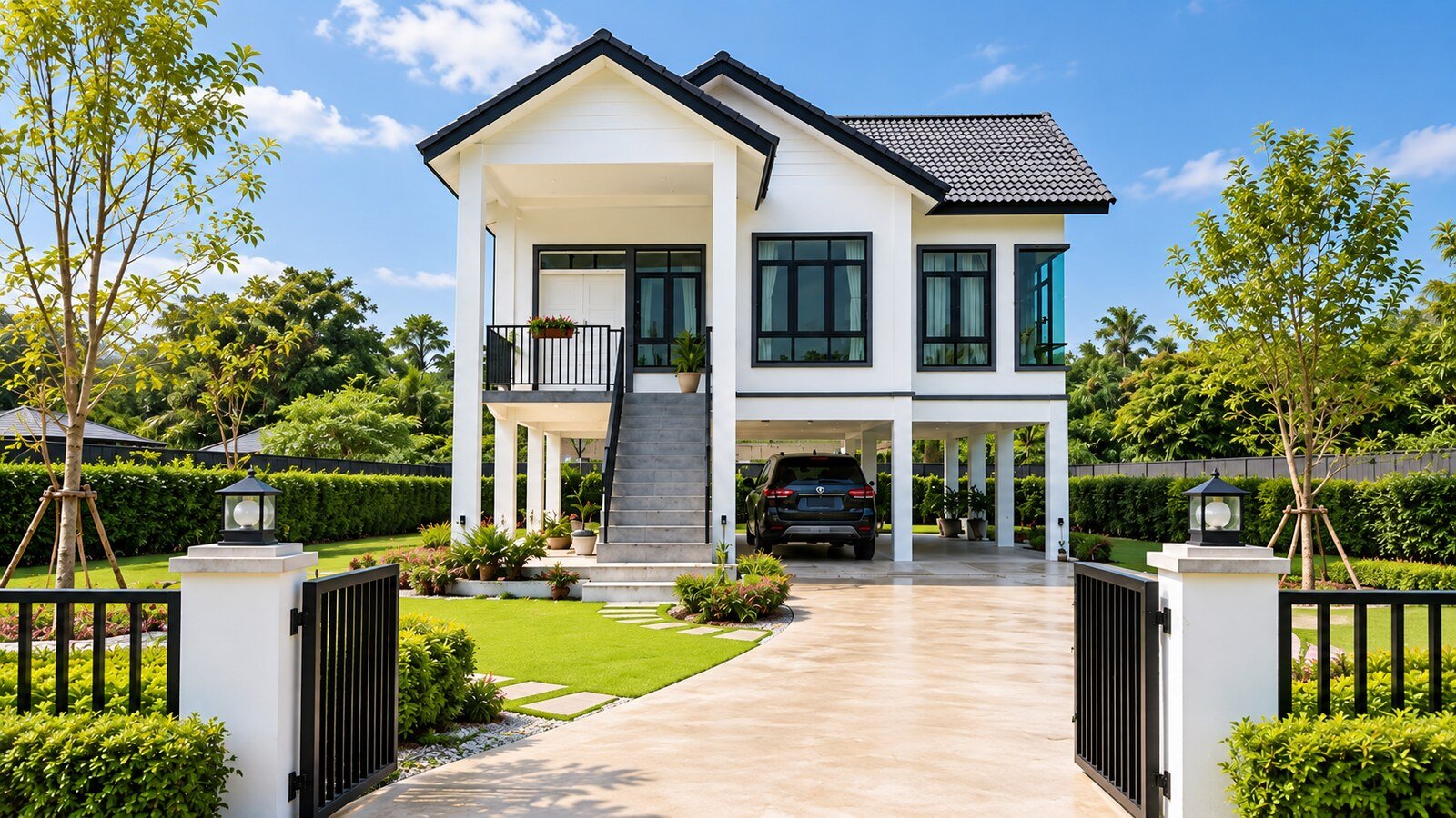 Elevated House Kg Pulau Tempurung oleh GARO Builder