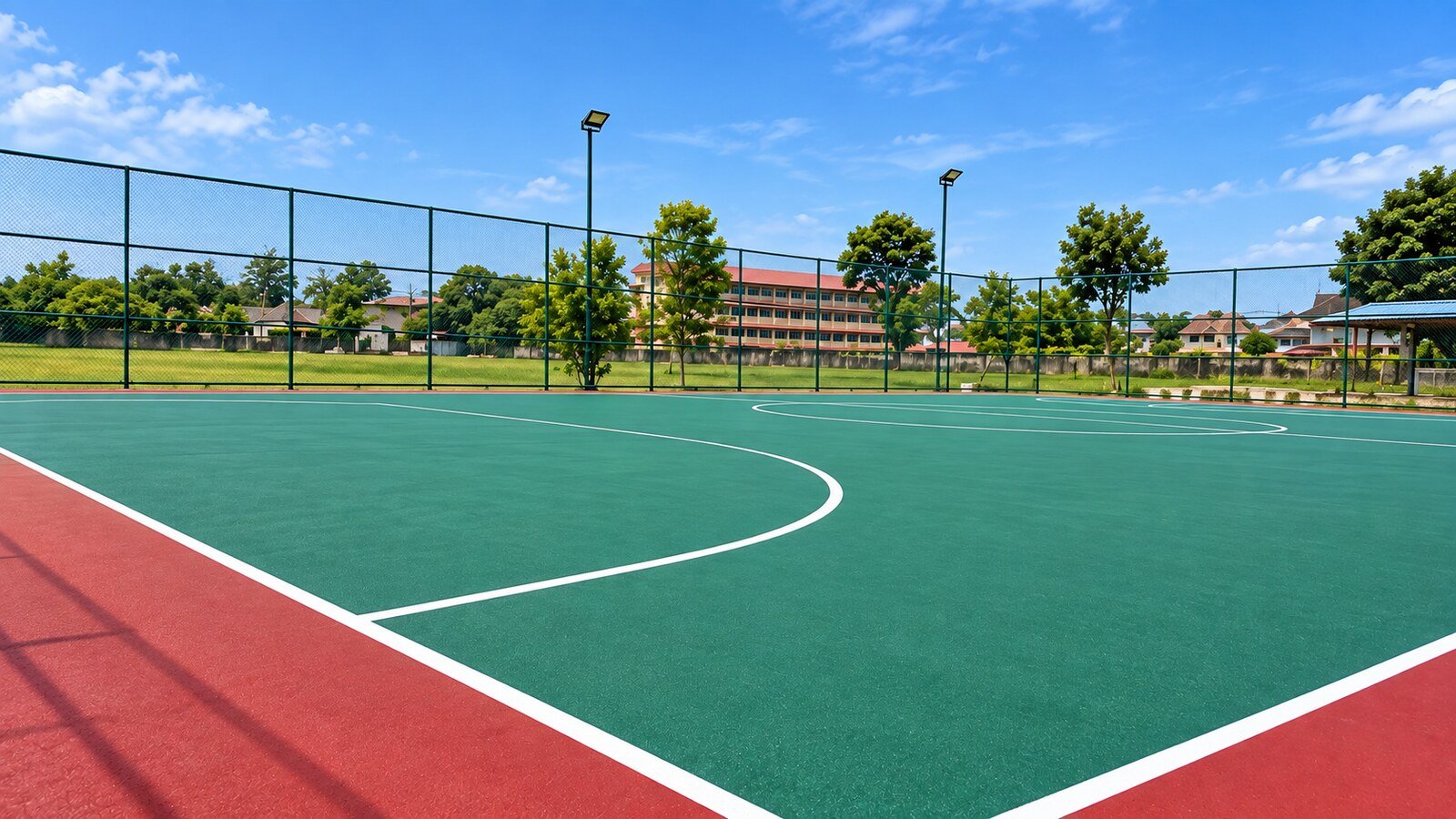 Court futsal Binjai oleh GARO Builder